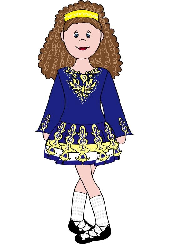 Irish Dancer Clipart.