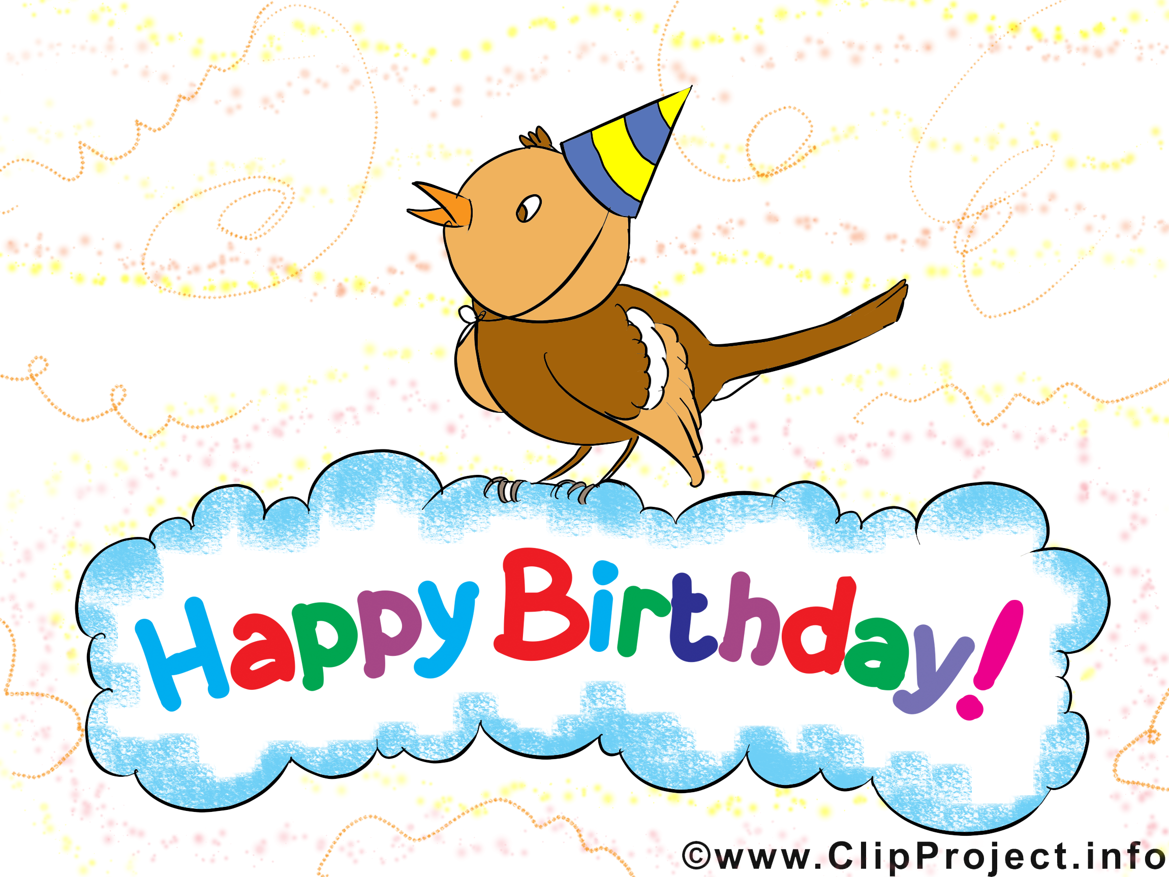 Joyeux anniversaire images gratuites clipart.