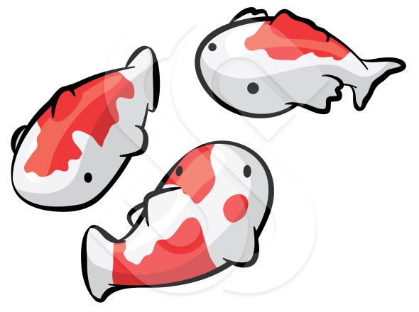 Koi clipart 3 » Clipart Station.