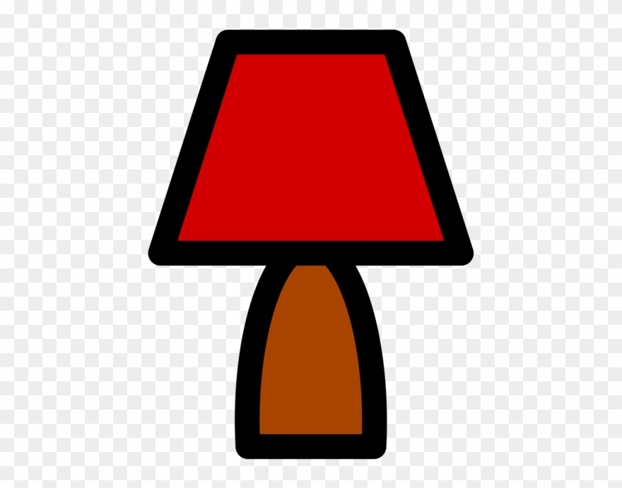 Clipart Lamp Icon.