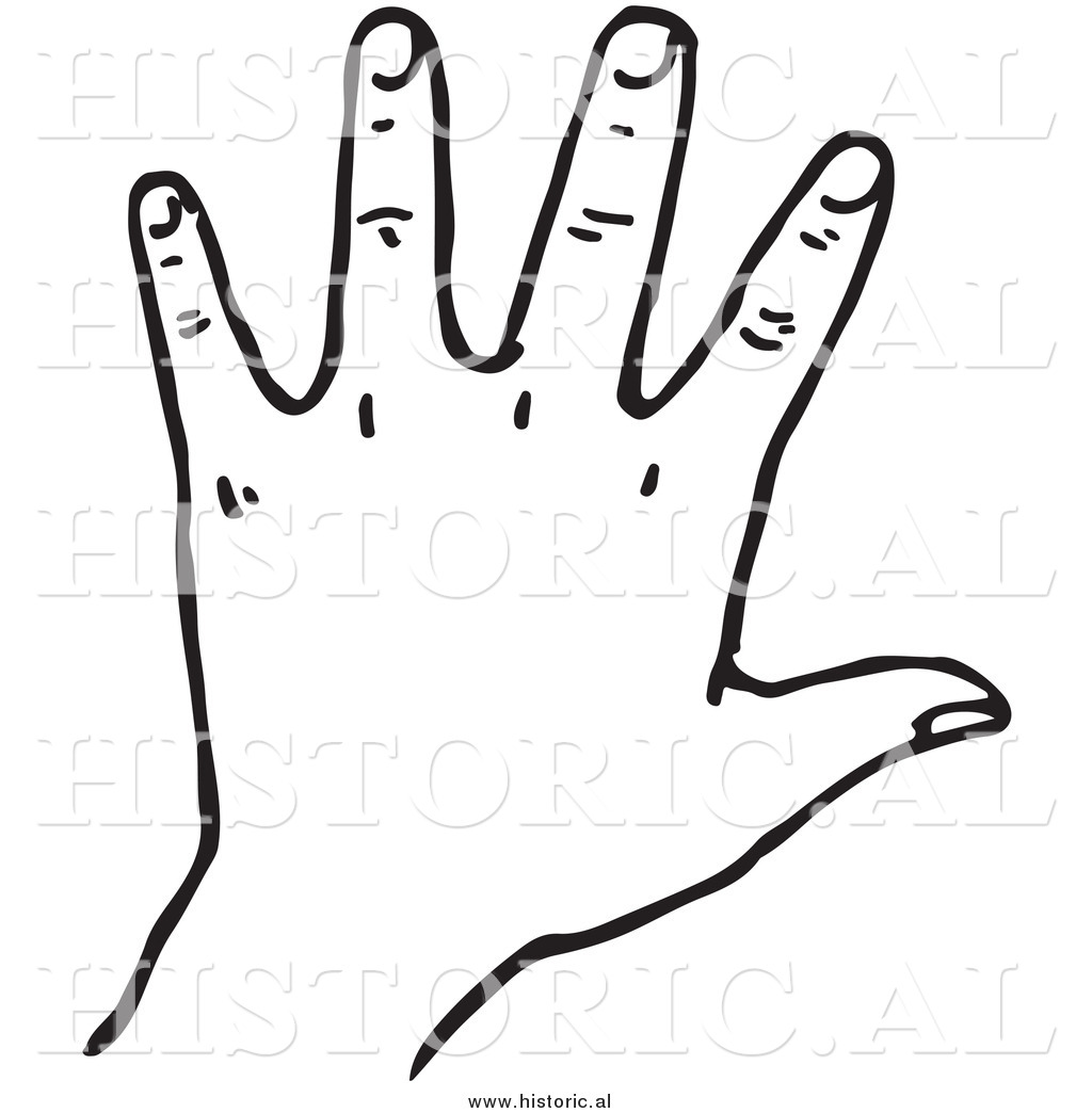 Left Hand Clipart.