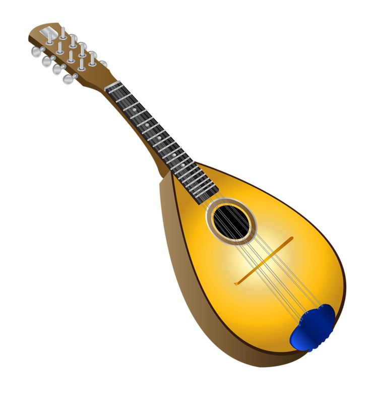 Mandolin clipart 3 » Clipart Station.