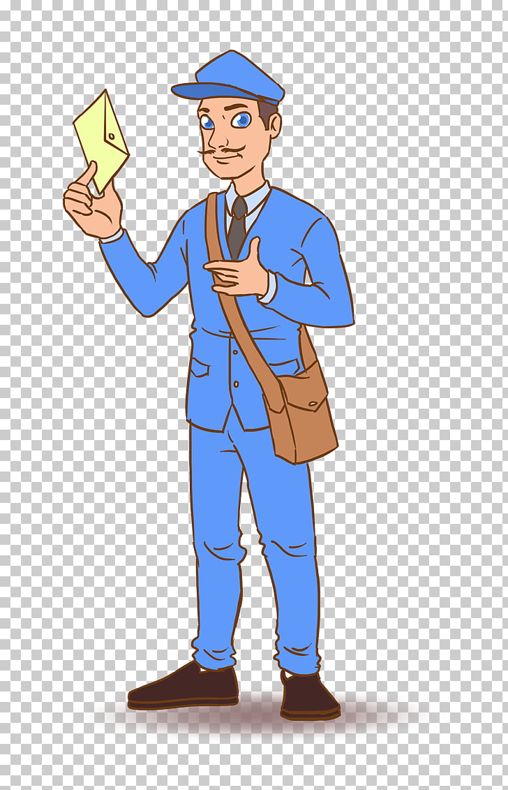 Mail carrier , Mailman s PNG clipart.