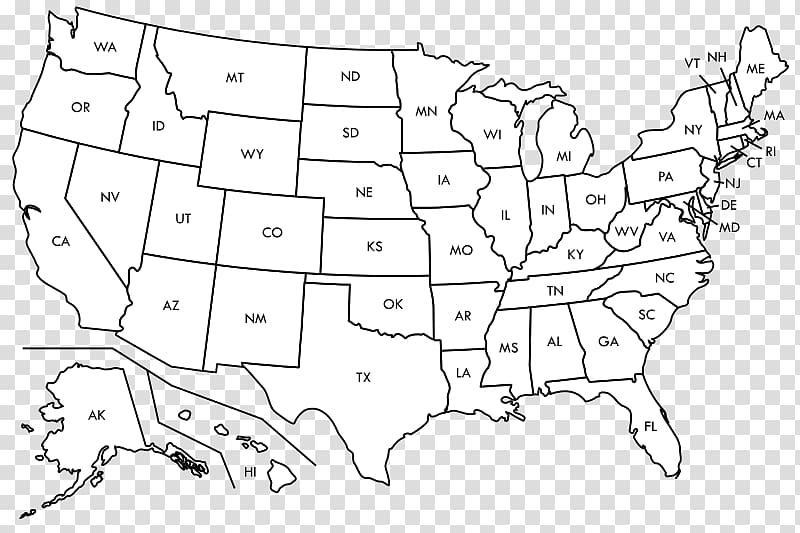 United States Blank map World map Label, america map.