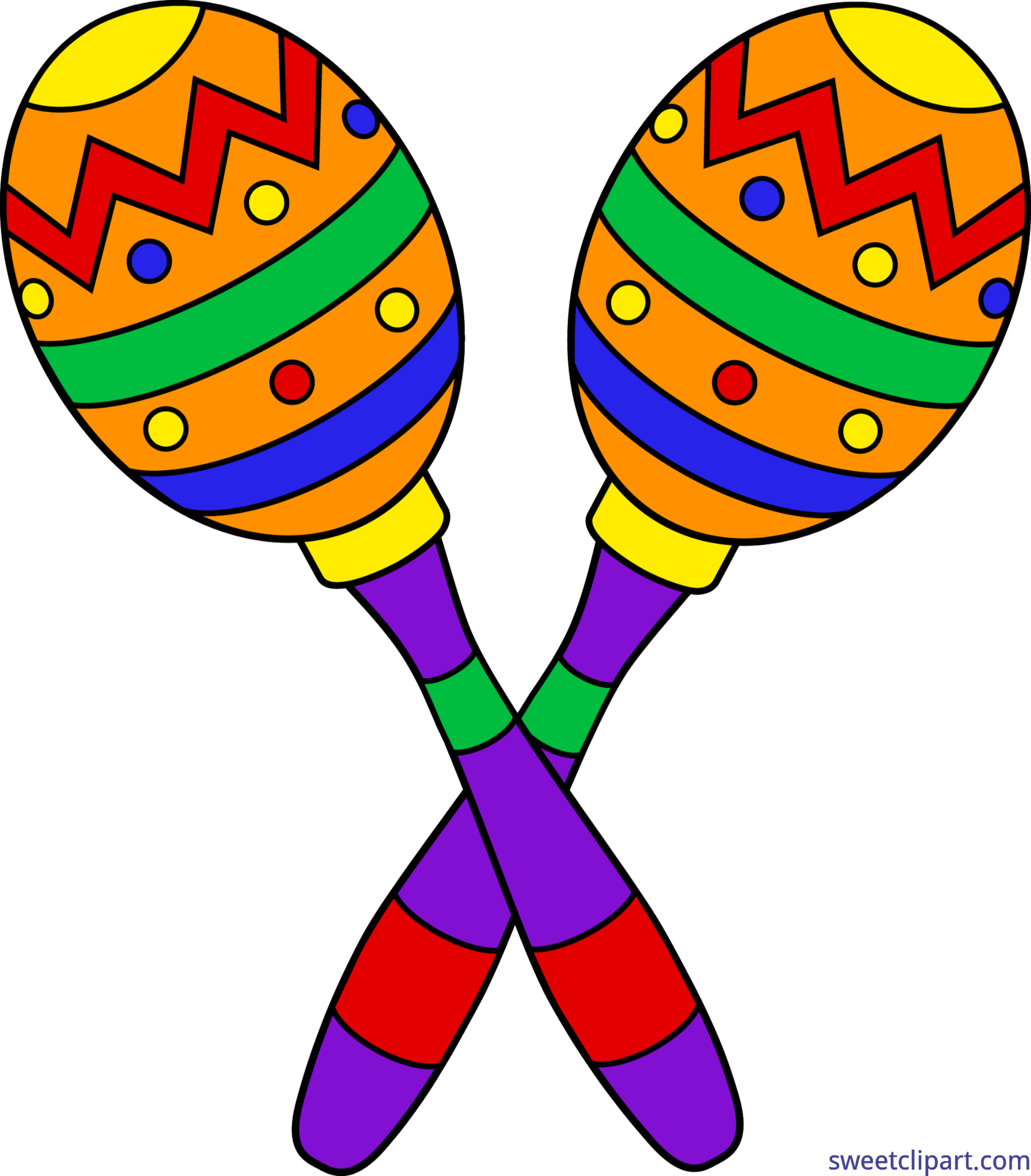 Maracas Clip Art.