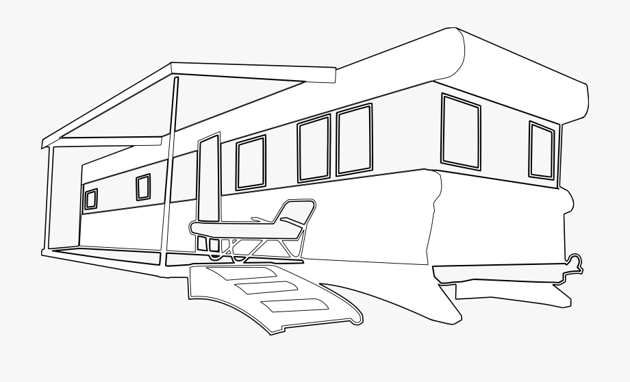 Mobile Home Clipart Free.