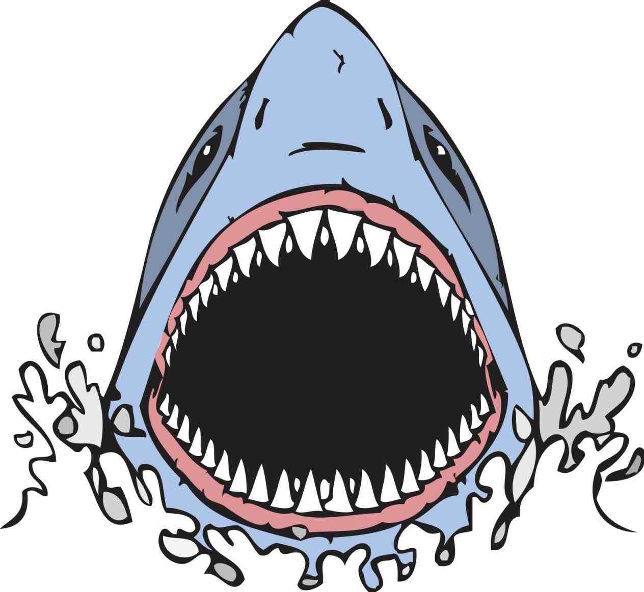 smiling shark clipart › copay.online.