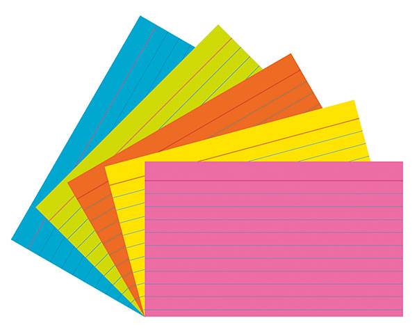 Note Cards Clipart.