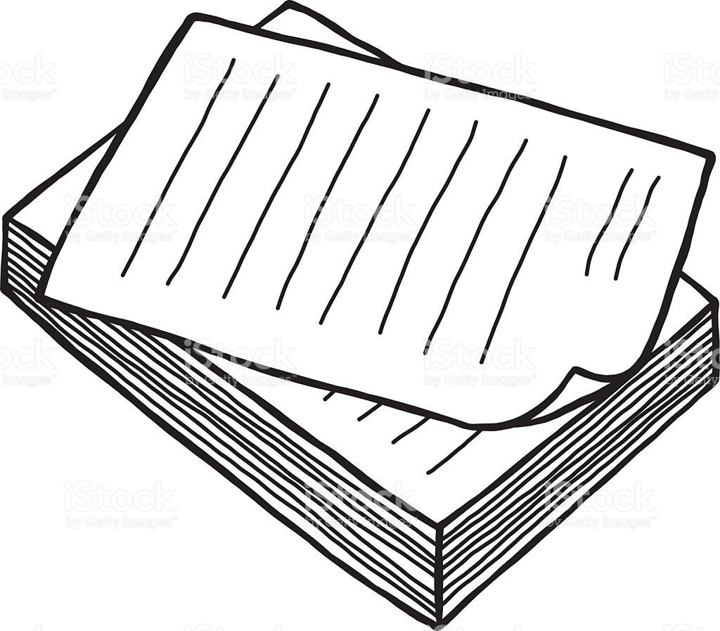 Pile de documents clipart 4 » Clipart Station.