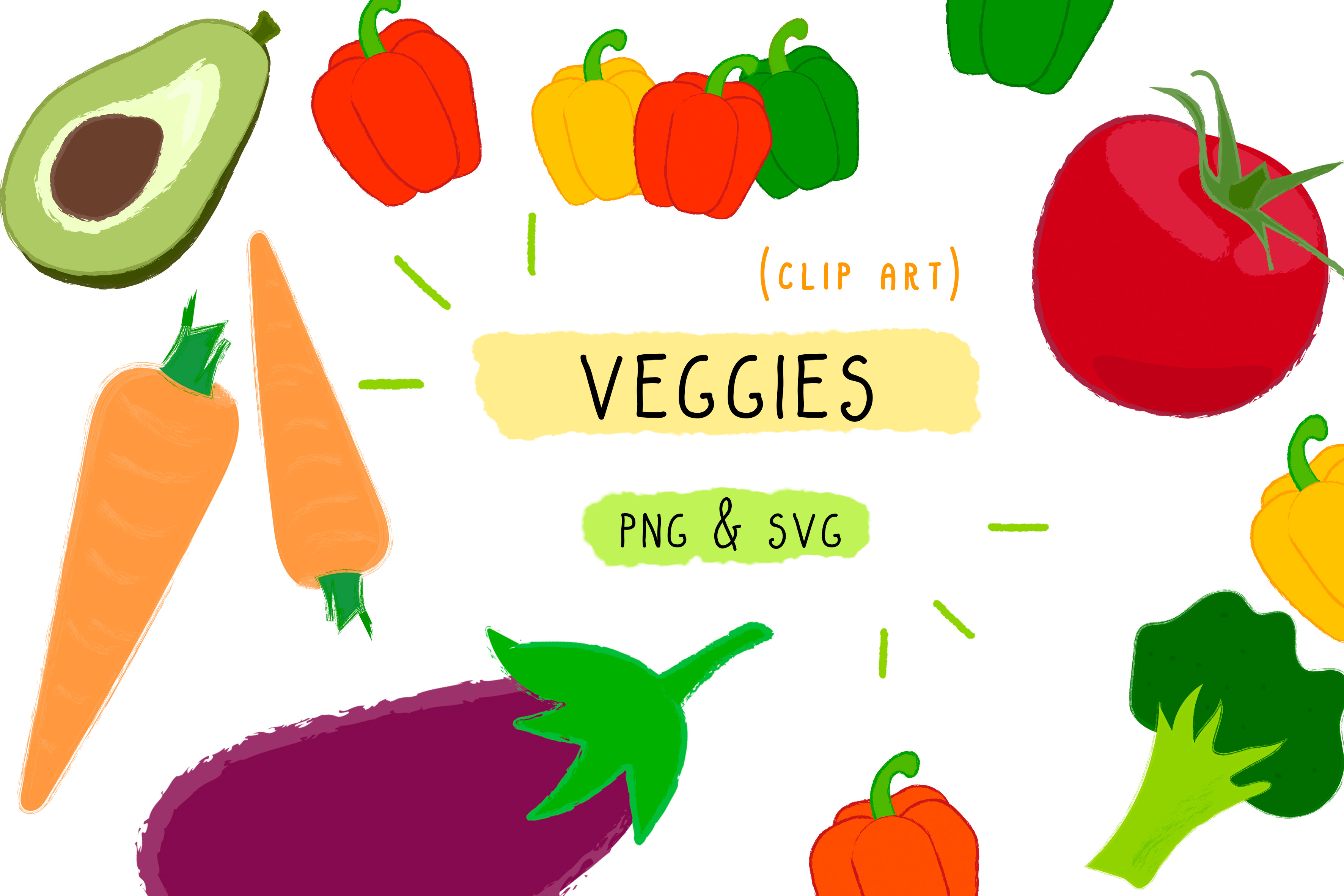 Veggies Vegan Food Clipart Vegetables.