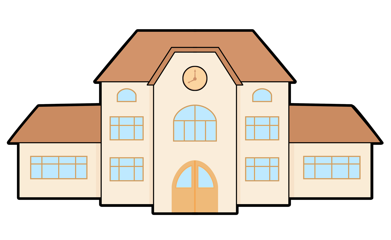 School building Clip Art.