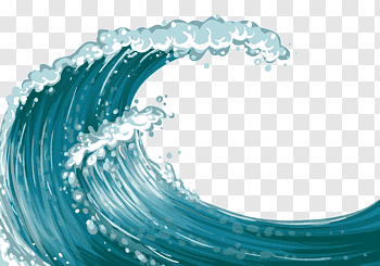 Wind wave cutout PNG & clipart images.