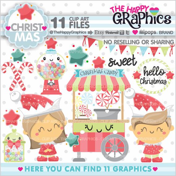 Christmas Clipart, Christmas Graphic, COMMERCIAL USE, Christmas.