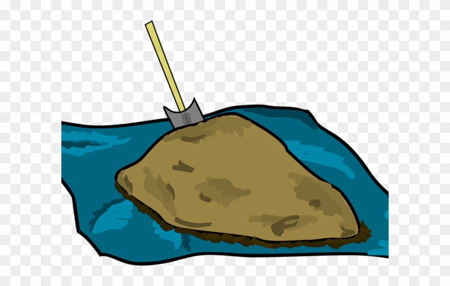 Mud Clipart Dirt Mound.