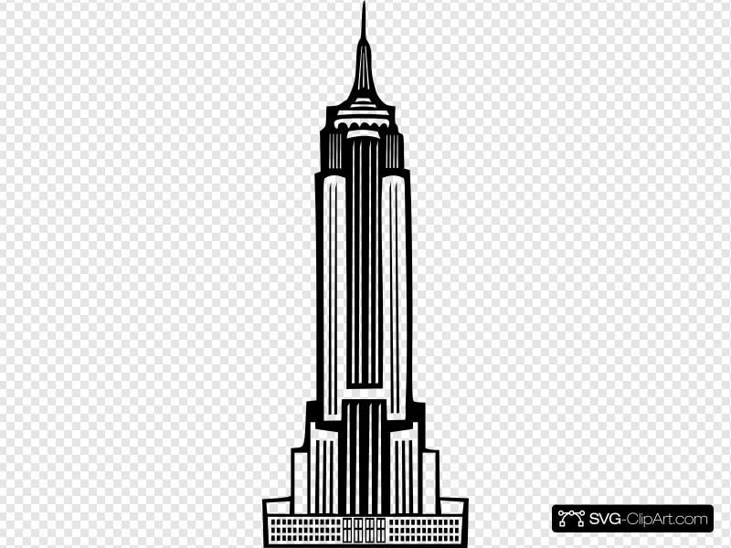 Empire State Building Clip art, Icon and SVG.