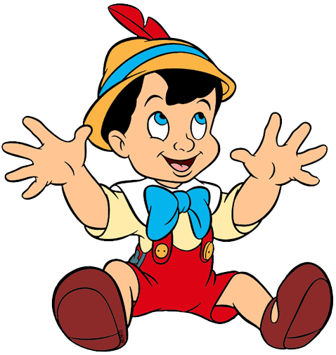 Pinocchio Clip Art.