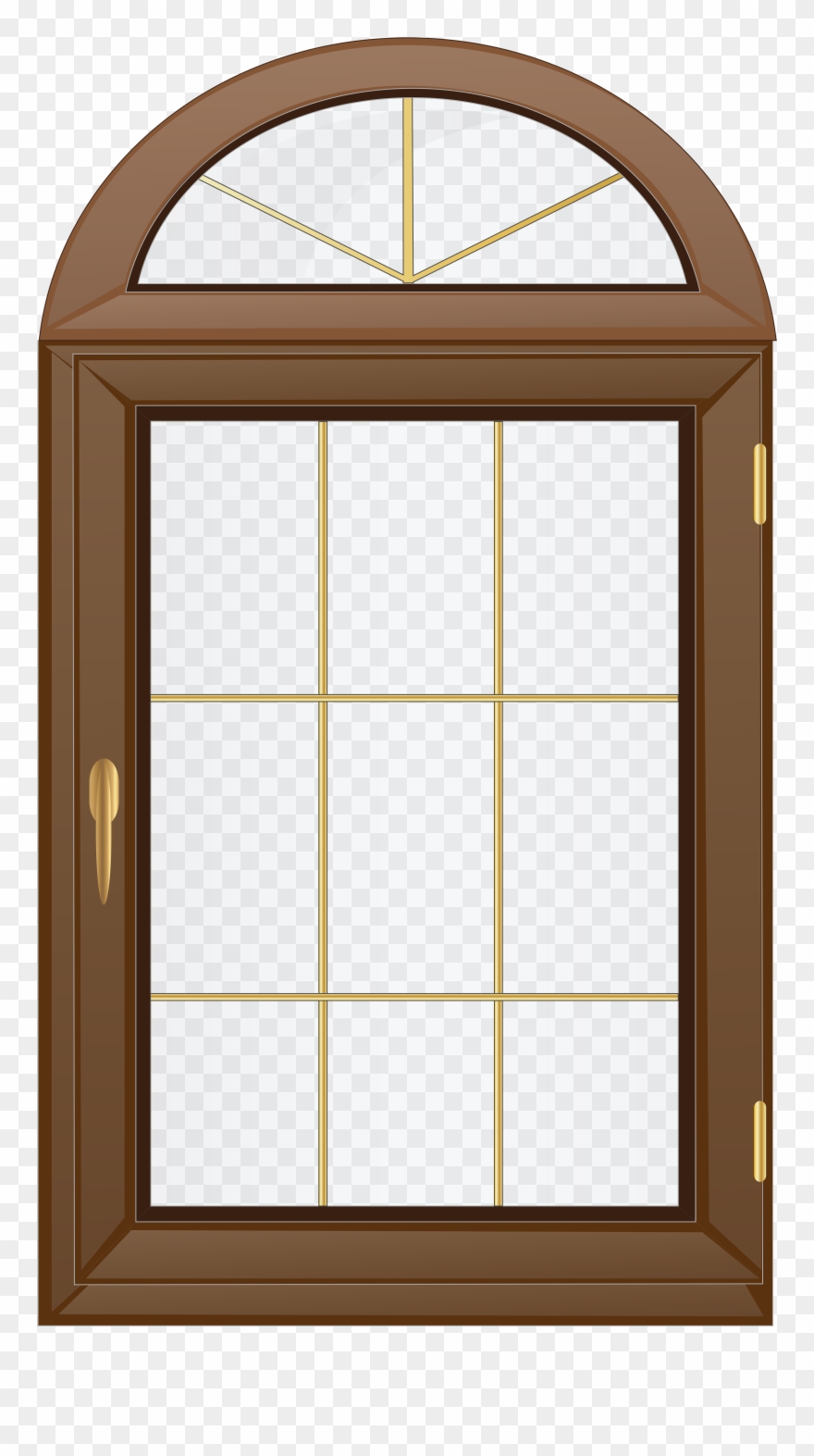 Gingerbread Clipart Window.