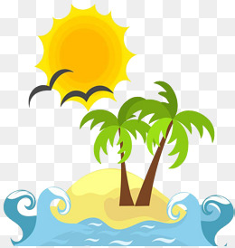 Cartoon Island, Cartoon Clipart, Island #72331.