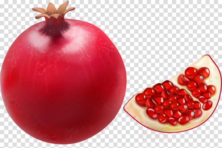 pomegranate natural foods fruit food superfruit clipart.