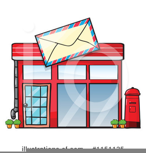 621 Post Office free clipart.