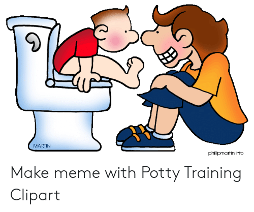 MARTIN Phillipmartininfo Make Meme With Potty Training Clipart.