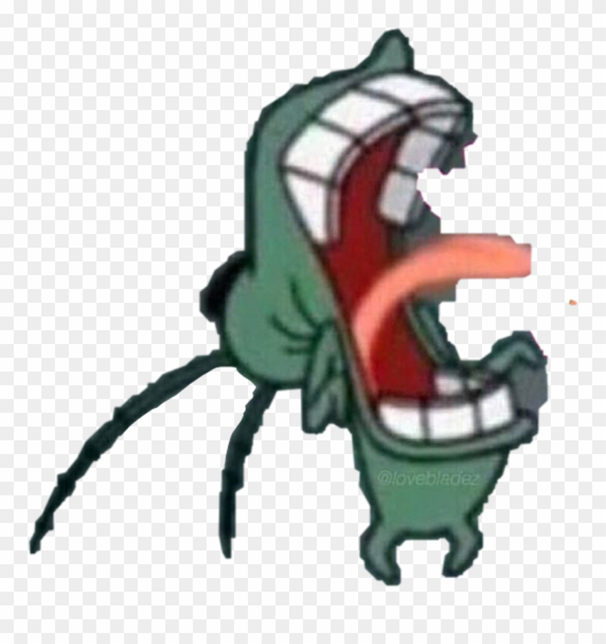 Plankton Spongebob Squarepants Freetoedit Clipart (#3190230.