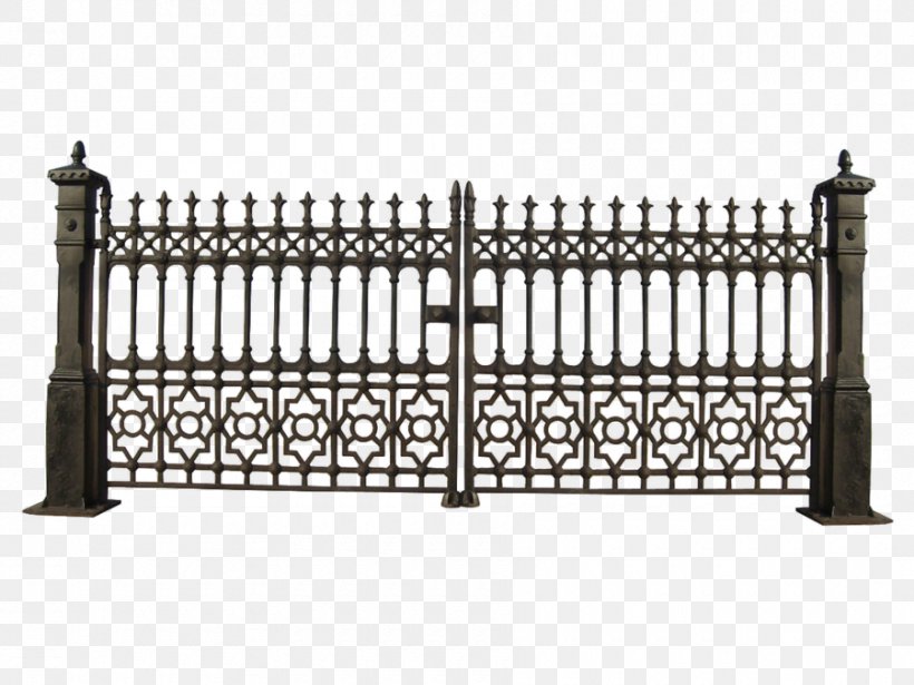 Gate Iron Railing Wrought Iron Clip Art, PNG, 900x675px.