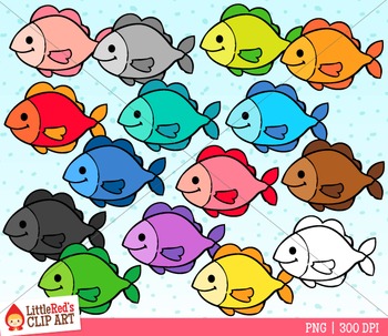 Rainbow Fish Clipart.