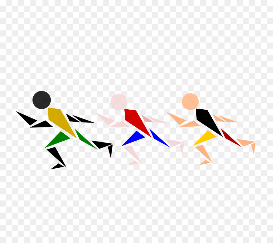 Running Cartoon png download.