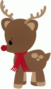 Christmas clipart rudolph.