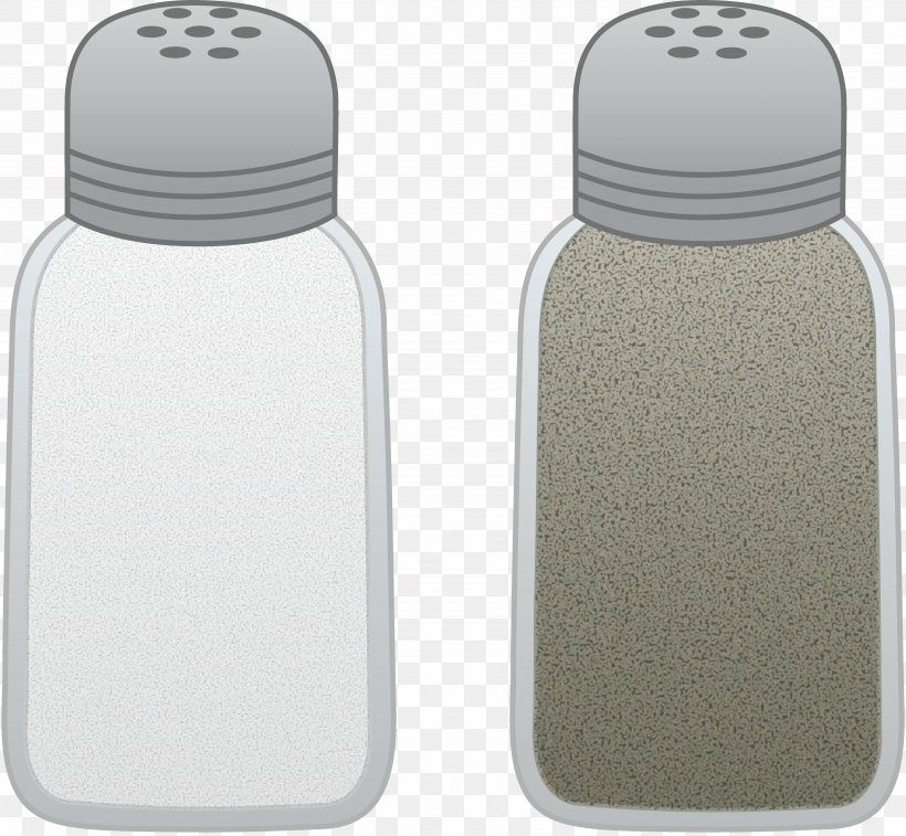 Salt And Pepper Shakers Spice Black Pepper Clip Art, PNG.