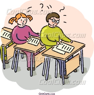 Students Vector Clip art.