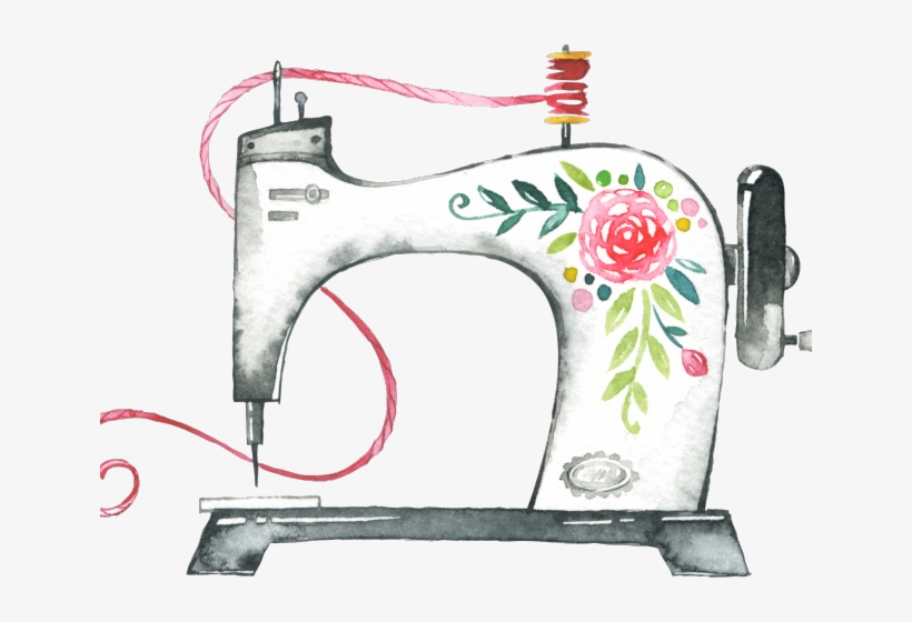 Sewing Machine Clipart Sewing Tool.