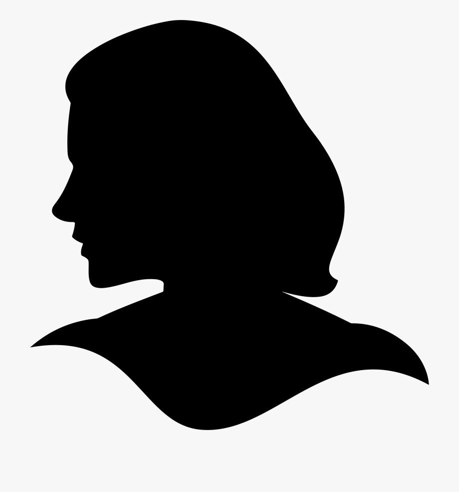 Face Silhouette Clipart.