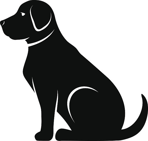 Sitting Dog Vector at GetDrawings.com.