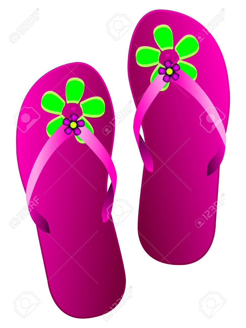 Clipart slippers 3 » Clipart Station.