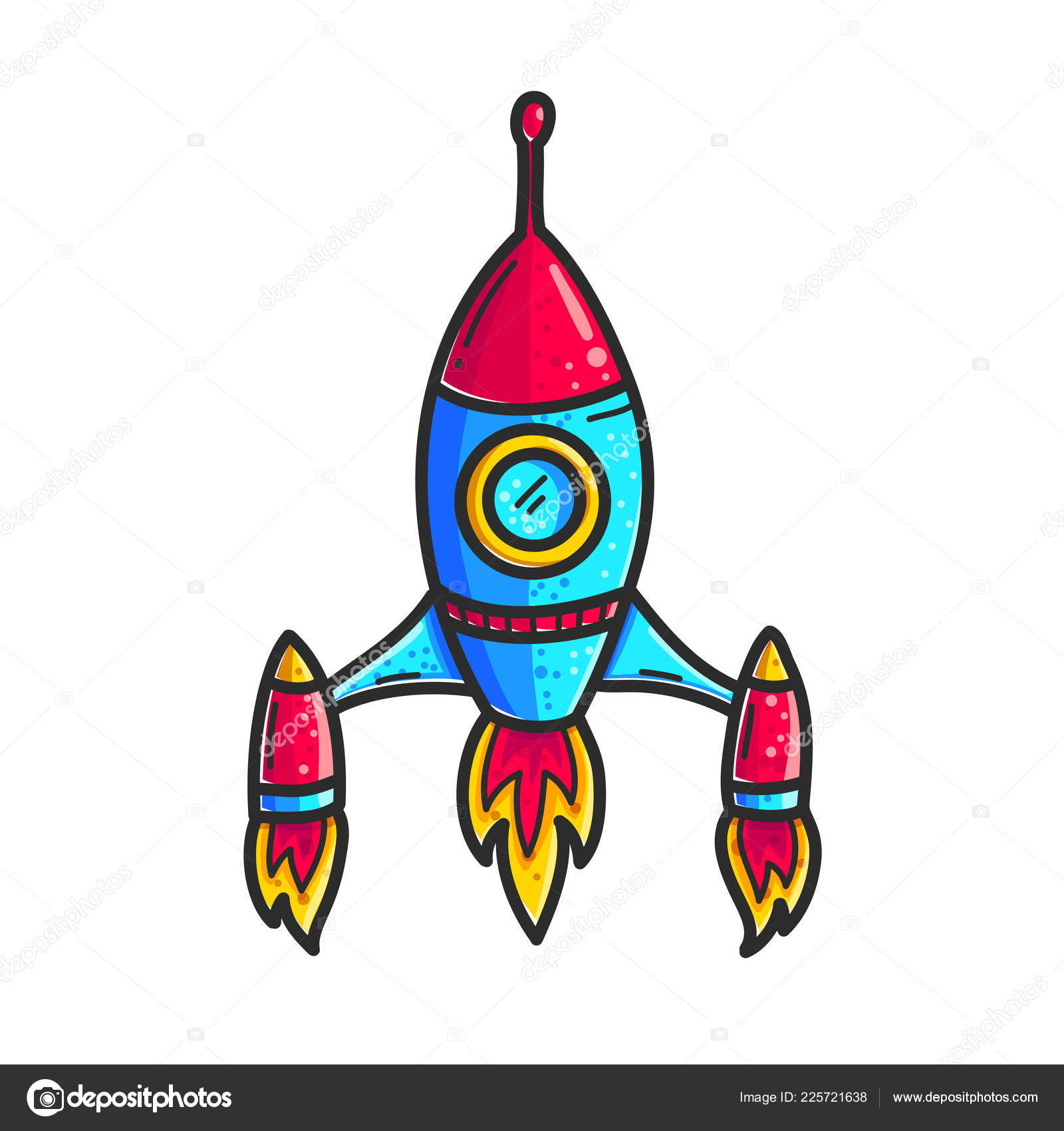 Clipart: spaceship.