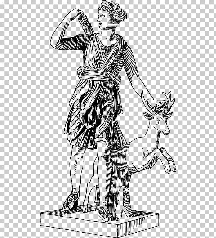 Artemis Triple Goddess Greek mythology , Goddess PNG clipart.