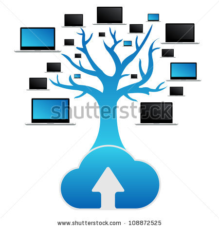 Computer Tree Stock Photos, Royalty.