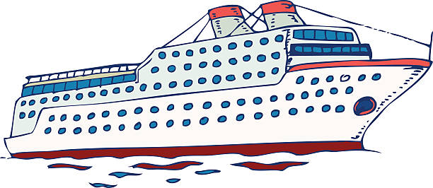 880 Cruise Ship free clipart.