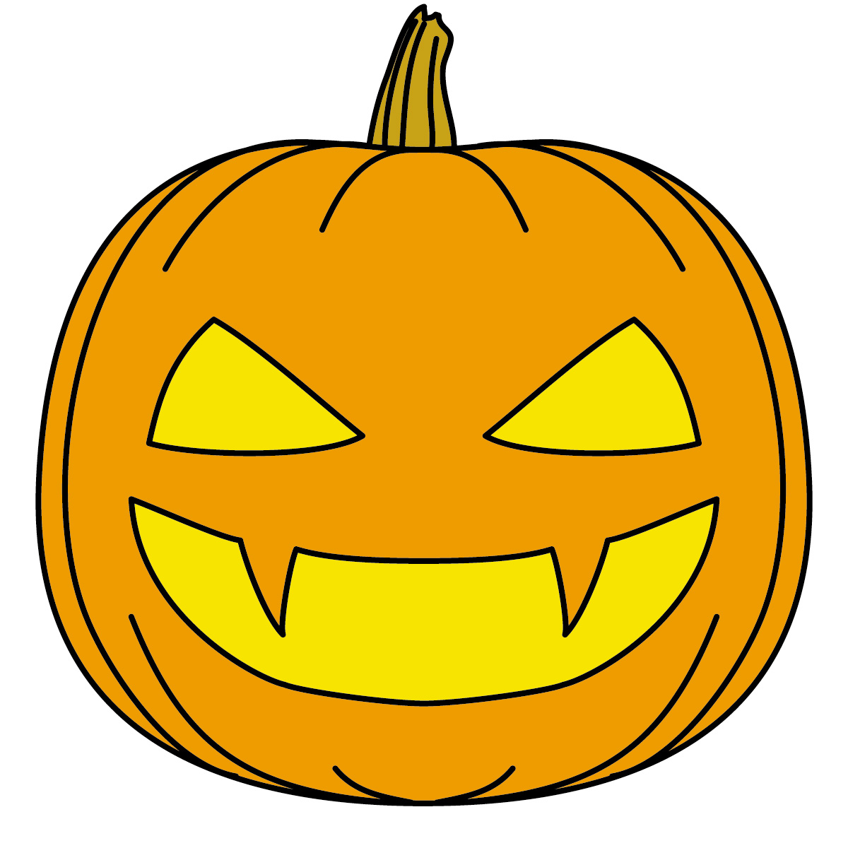 Cream colored pumpkin clipart.