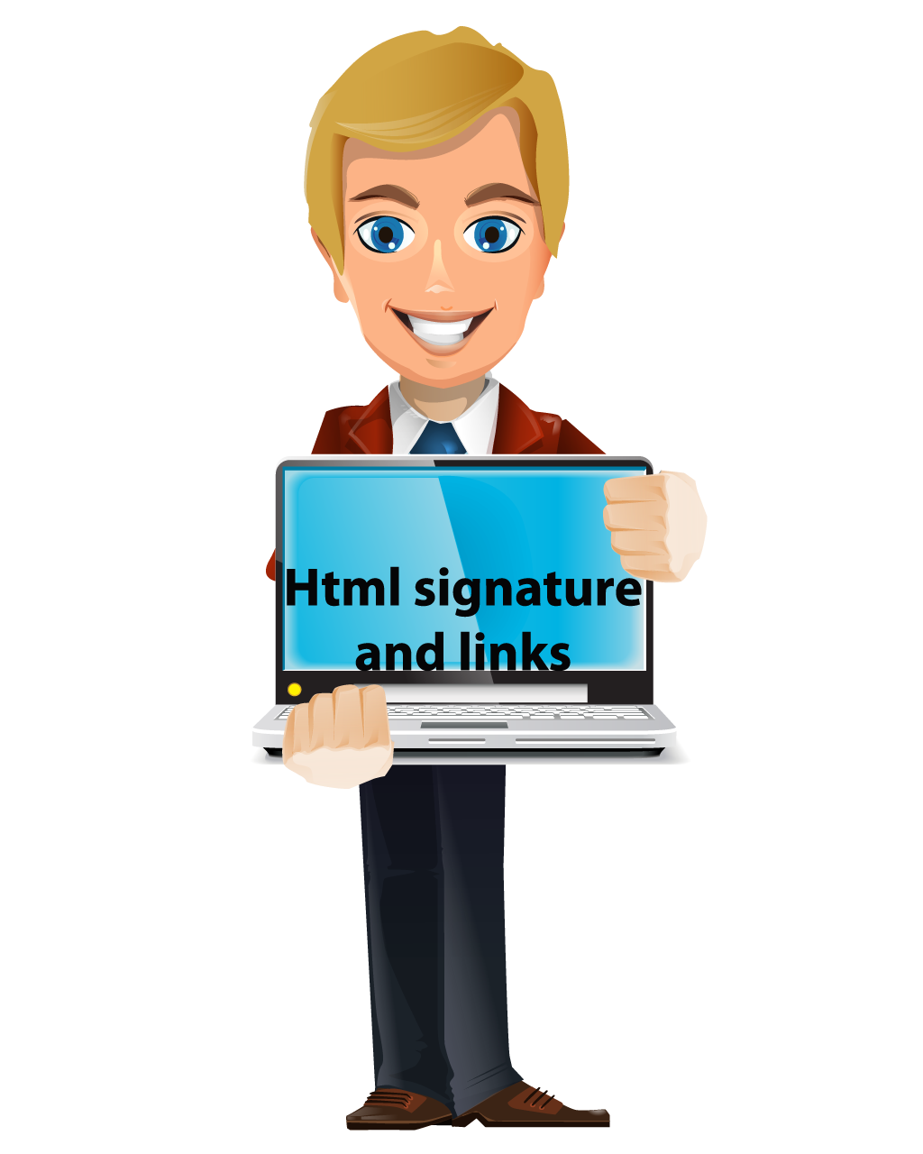 How do you create an html signature or link Archives.