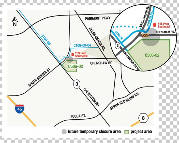 Harris County Flood Control District Crenshaw Street.