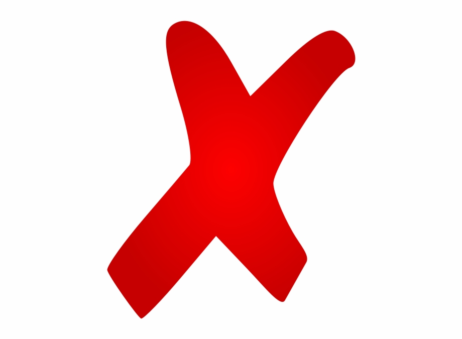 Download Red Cross Mark Png Image.