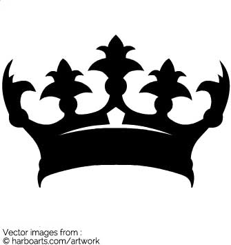 Download : Royal Crown Silhouette.