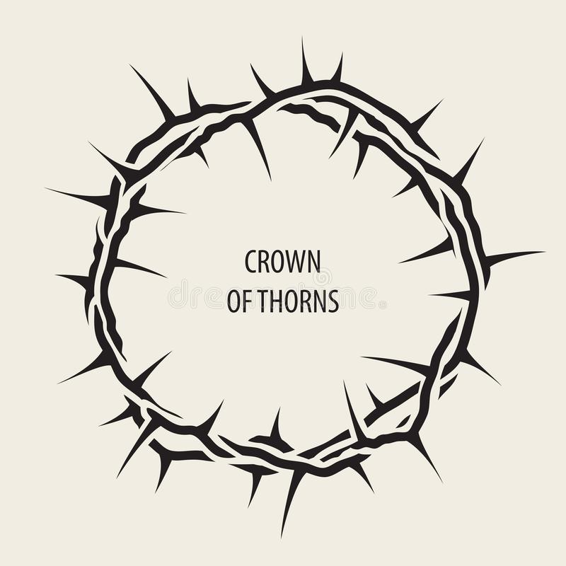 Crown Thorns Stock Illustrations.