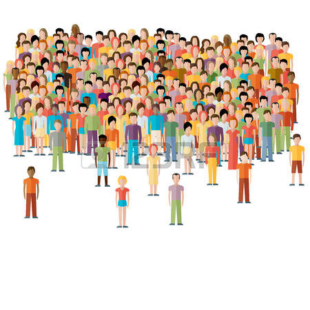 55,216 Crowd Of People Cliparts, Stock Vector And Royalty Free.