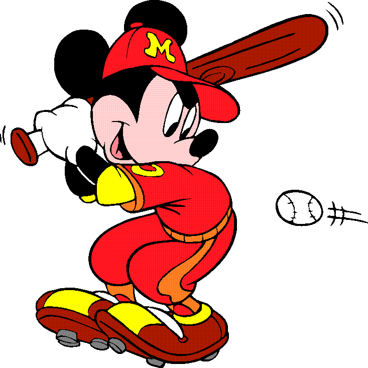 Cute baseball bat clipart.