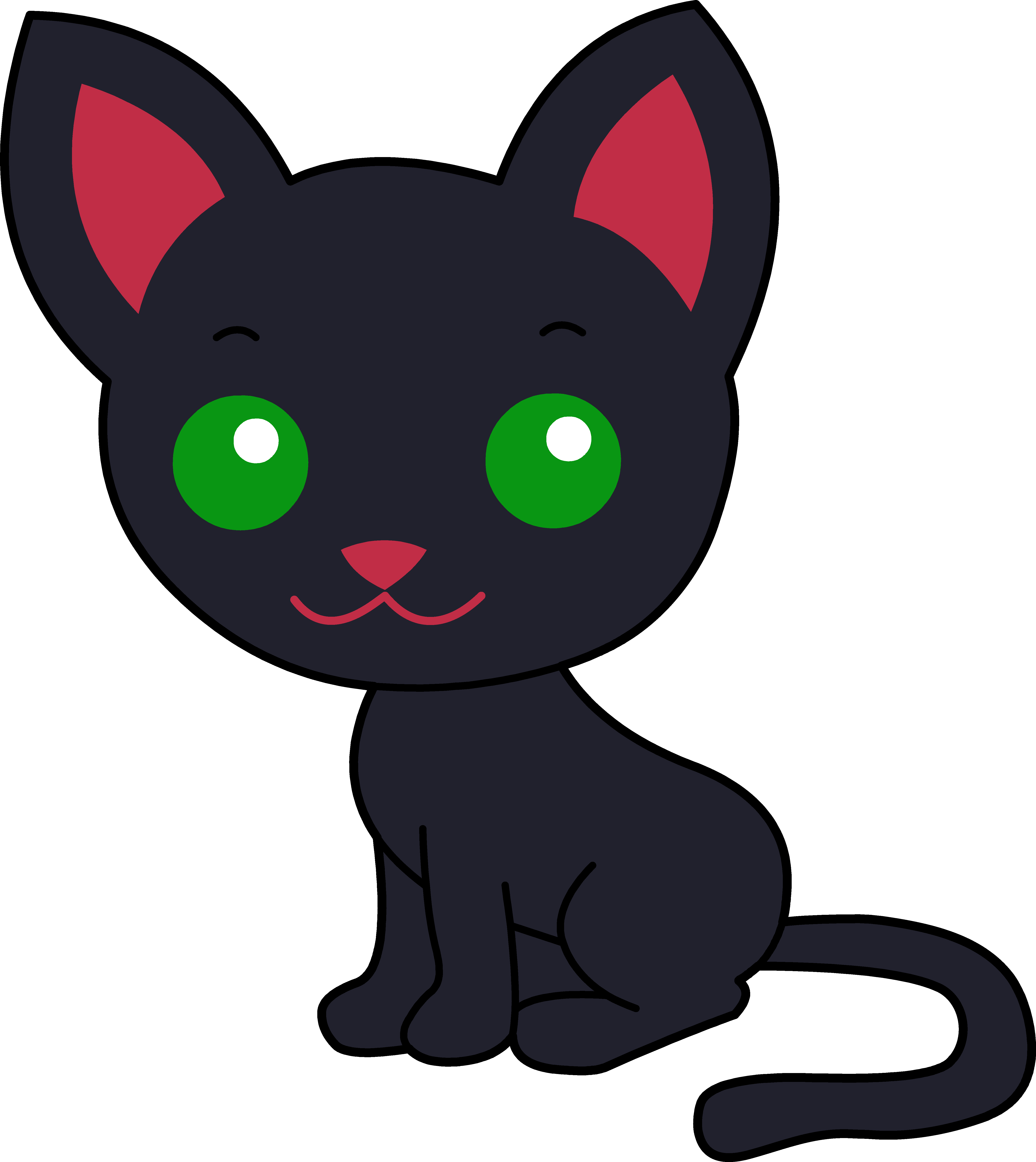 Cute Cat Clipart.