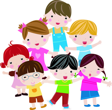 796 Cute Kids free clipart.